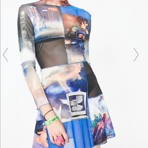 SYSTEM OVERLOAD MESH DRESS